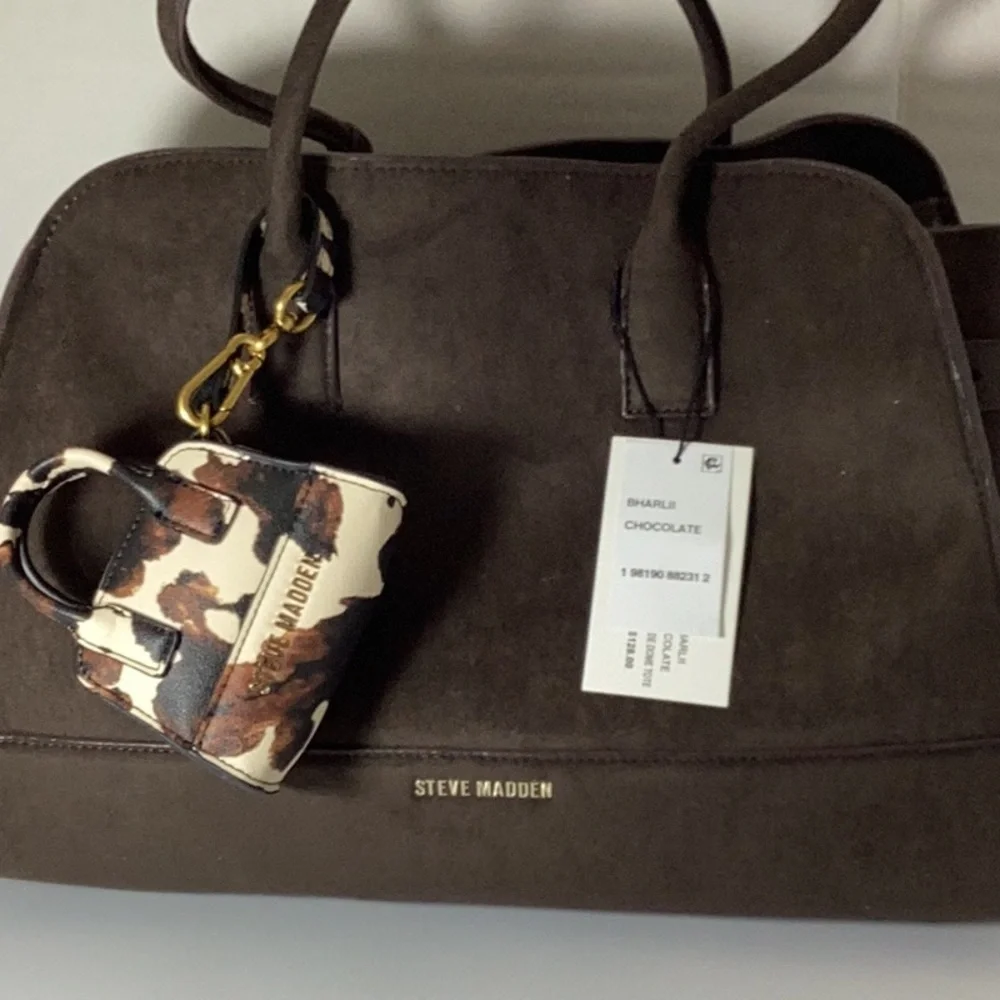Steve Madden  HEIDEE BAG BROWN SUEDE